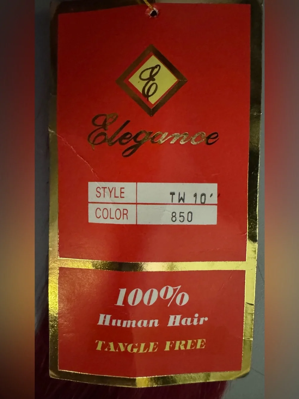 Elegance. 100% human hair. Straight. 🍒